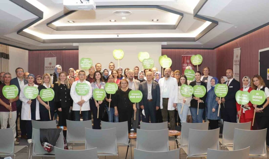 Dünyanın yeni pandemisi: ’diyabet’ DÜNYA DİYABET GÜNÜ ETKİNLİKLERİ ÇERÇEVESİNDE DİKKAT ÇEKMEK VE FARKINDALIK OLUŞTURMAK