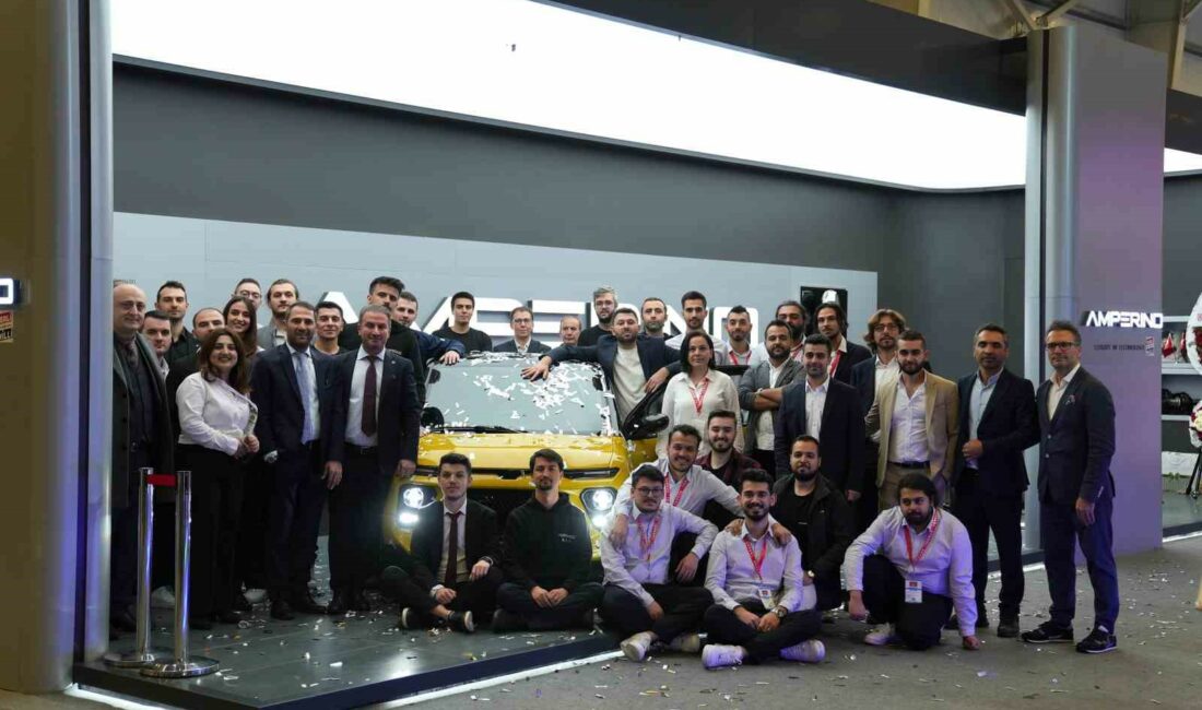 Fuarda en çok ilgiyi Amperino gördü BURSA’DA 16-18 KASIM TARİHLERİ ARASINDA GERÇEKLEŞEN GO GREEN TÜRKİYE FUARI’NDA