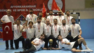 NİLÜFER BELEDİYESİ GÖRME ENGELLİLER SPOR KULÜBÜ (GESK), AFYONKARAHİSAR’DA GERÇEKLEŞTİRİLEN FUTSAL