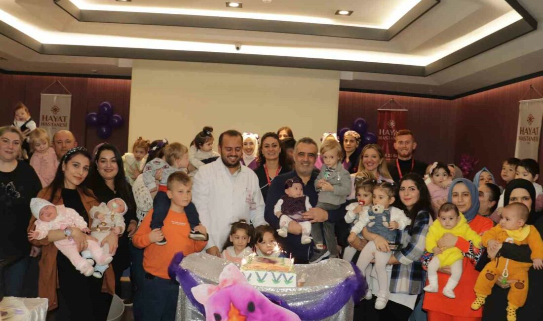 ÖZEL HAYAT HASTANESİ 17 KASIM DÜNYA PREMATÜRE GÜNÜ'NÜ HASTANEDE DOĞAN