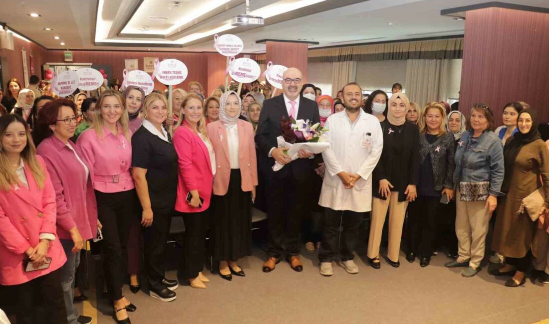 Her 8 kadından birisi meme kanserine yakalanıyor ÖZEL HAYAT HASTANESİ, MEME KANSERİ FARKINDALIĞINA İLİŞKİN GERÇEKLEŞTİRDİĞİ ETKİNLİKLER ÇERÇEVESİNDE