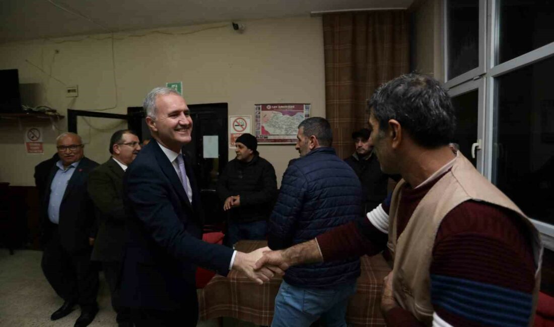İNEGÖL BELEDİYE BAŞKANI ALPER TABAN, VATANDAŞLARIN ULUDAĞ’IN ETEKLERİNDE KAYNAK SUYU