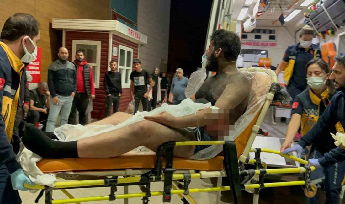 Bursa’nın İnegöl ilçesinde Organize Sanayi Bölgesi’nde bulunan atık su arıtma