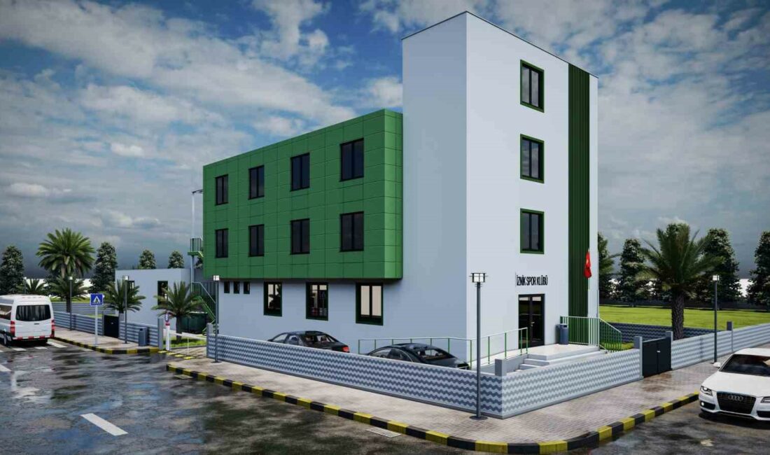 İZNİK BELEDİYE BAŞKANI KAĞAN MEHMET USTA İZNİKSPOR’A YENİ BİR TESİS