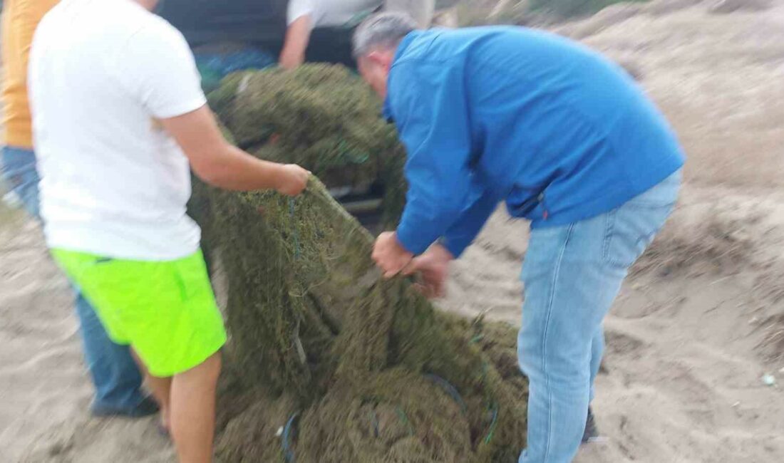 MUDANYA’DA YASAK ALANDA KUM ŞIRLANI AVCILIĞI YAPANLARA DENETİM YAPILDI.