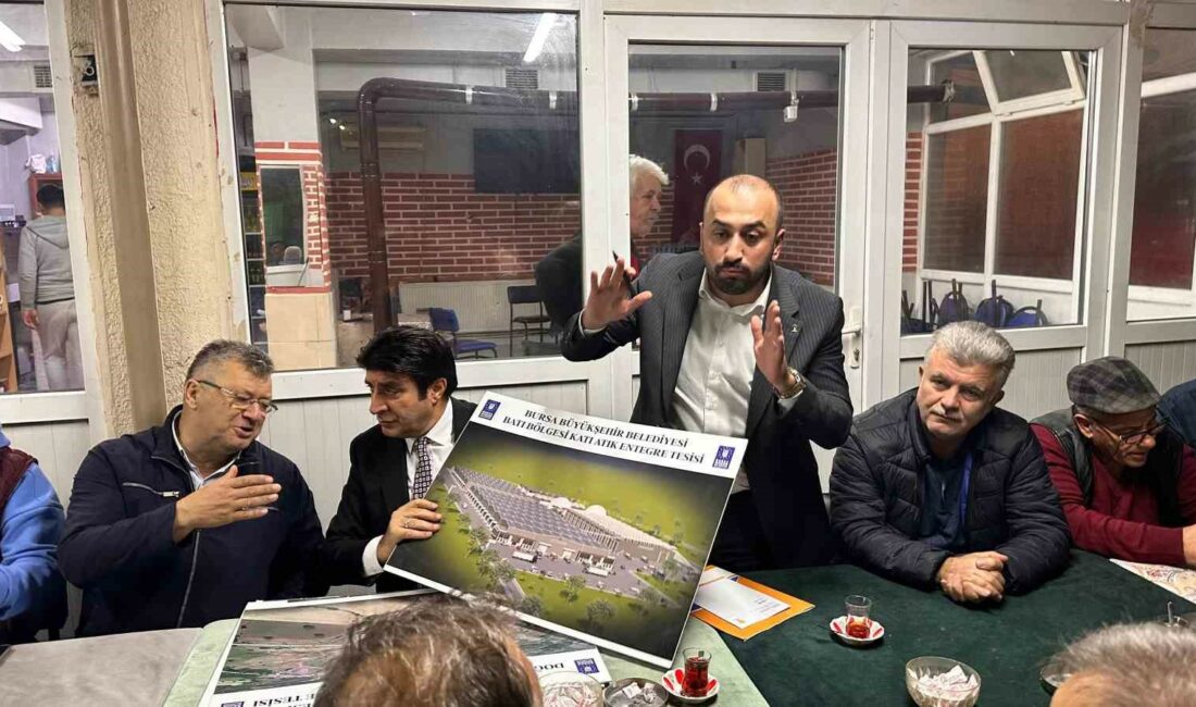 AK PARTİ NİLÜFER İLÇE TEŞKİLATI, KAYAPA MAHALLESİ’NDE YAPILMASI PLANLANAN BATI