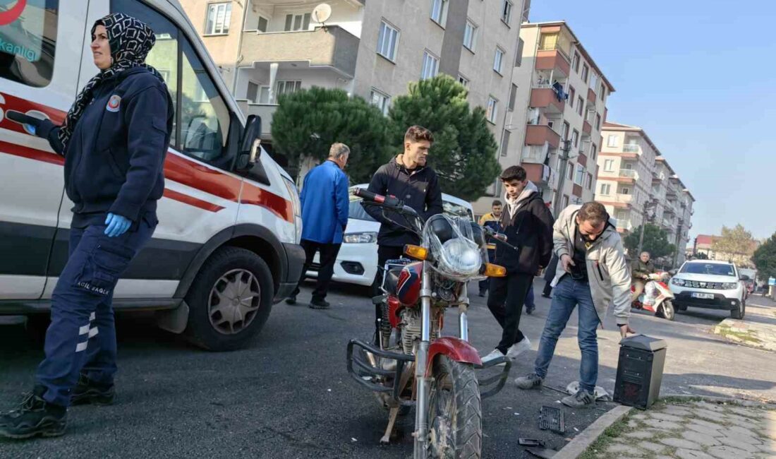 Kaza geçiren motosikletli acısını unutup bilgisayarını sordu BURSA'NIN İNEGÖL İLÇESİNDE KAMYONET İLE ÇARPIŞAN MOTOSİKLET SÜRÜCÜSÜ, ACISINI UNUTUP