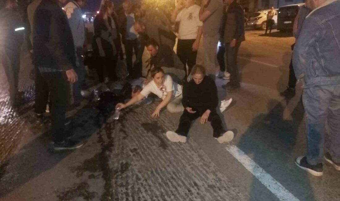 Bursa’nın İznik ilçesinde motosikletin traktör römorkuna çarpması sonucu 2 kişi