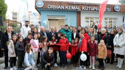 MUDANYA BELEDİYESİ ORHAN KEMAL KÜTÜPHANESİ KAPILARINI AÇTI. MUDANYA’YA YENİ NESİL