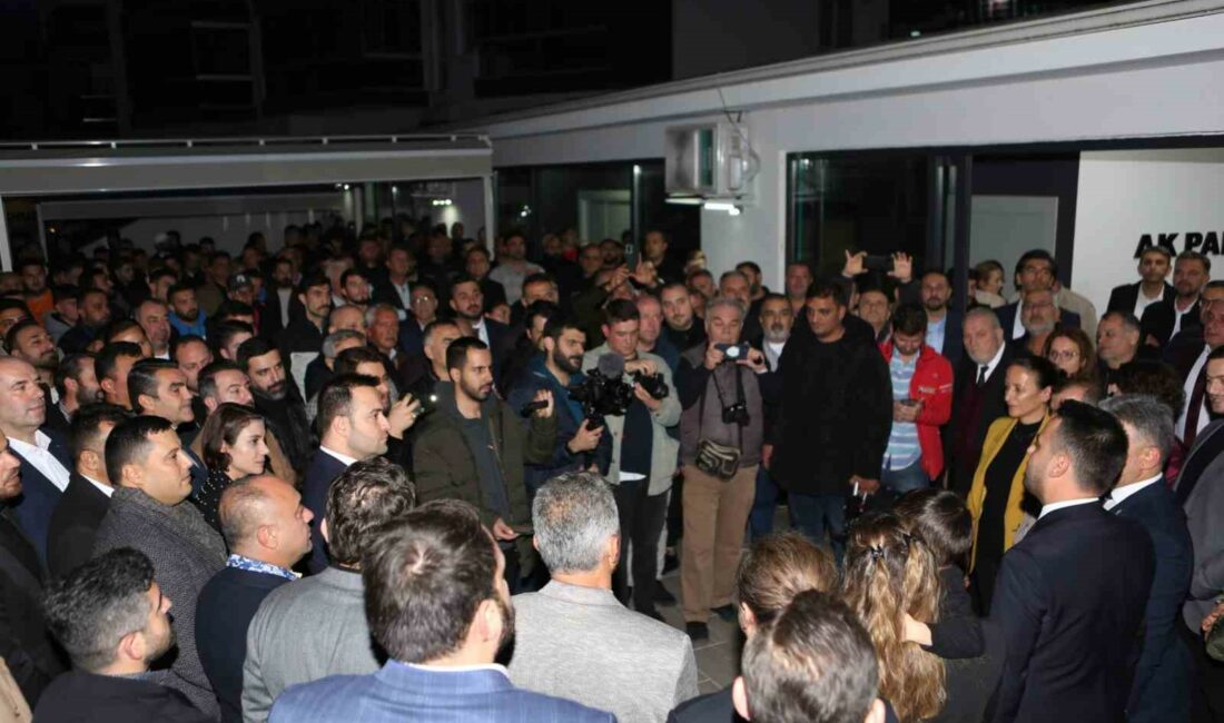 “Mudanya kazanacak” GÖKHAN DİNÇER MUDANYA'DA AK PARTİ'DEN BELEDİYE BAŞKAN ADAY ADAYLIĞINI AÇIKLADI