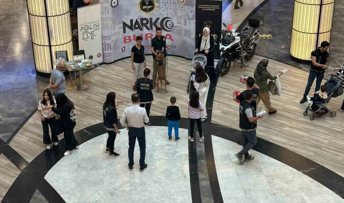 BURSA İL EMNİYET MÜDÜRLÜĞÜ NARKOTİK SUÇLARLA MÜCADELE ŞUBE MÜDÜRLÜĞÜ EKİPLERİ,