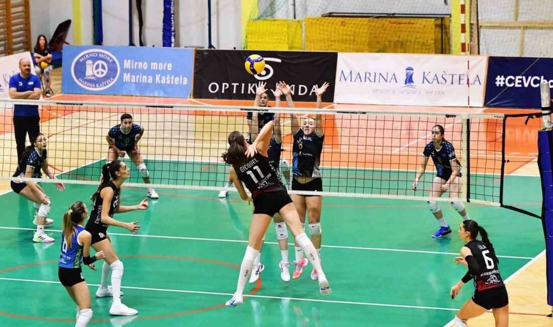 Nilüfer’in sultanları avantajı kaptı NİLÜFER BELEDİYESPOR KADIN VOLEYBOL TAKIMI, 2024 CEV CHALLENGE KUPASI SON