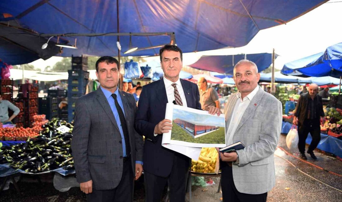 Osmangazi’nin modern pazar alanlarına yenisi ekleniyor OSMANGAZİ İLÇESİNDE YAŞAYAN VATANDAŞLARIN DAHA KONFORLU ALIŞVERİŞ YAPABİLMESİ İÇİN ÇALIŞMALARINA