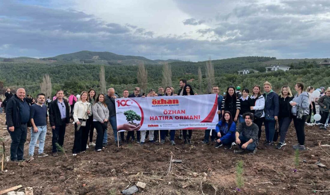 Özhan Market “Daha yeşil bir dünya” için fidan dikti DESTEK OLDUĞU KÜLTÜR-SANAT FAALİYETLERİ VE GERÇEKLEŞTİRDİĞİ SOSYAL SORUMLULUK PROJELERİYLE HER