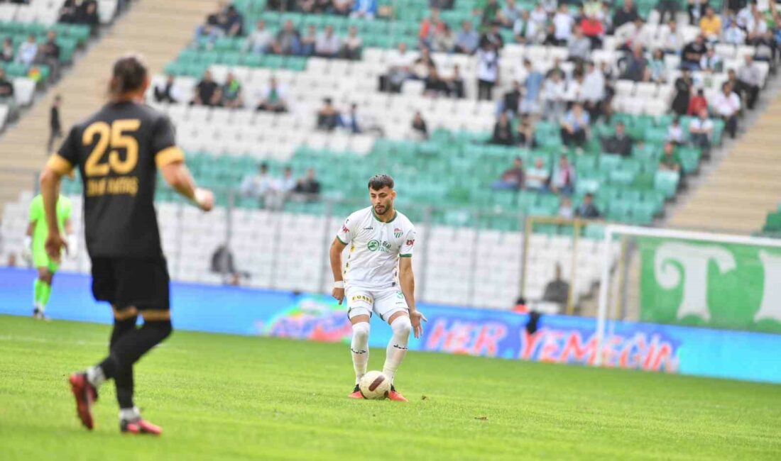 BURSASPOR SAHASINDA KIRŞEHİR FSK'YA 3-1 MAĞLUP OLDU.