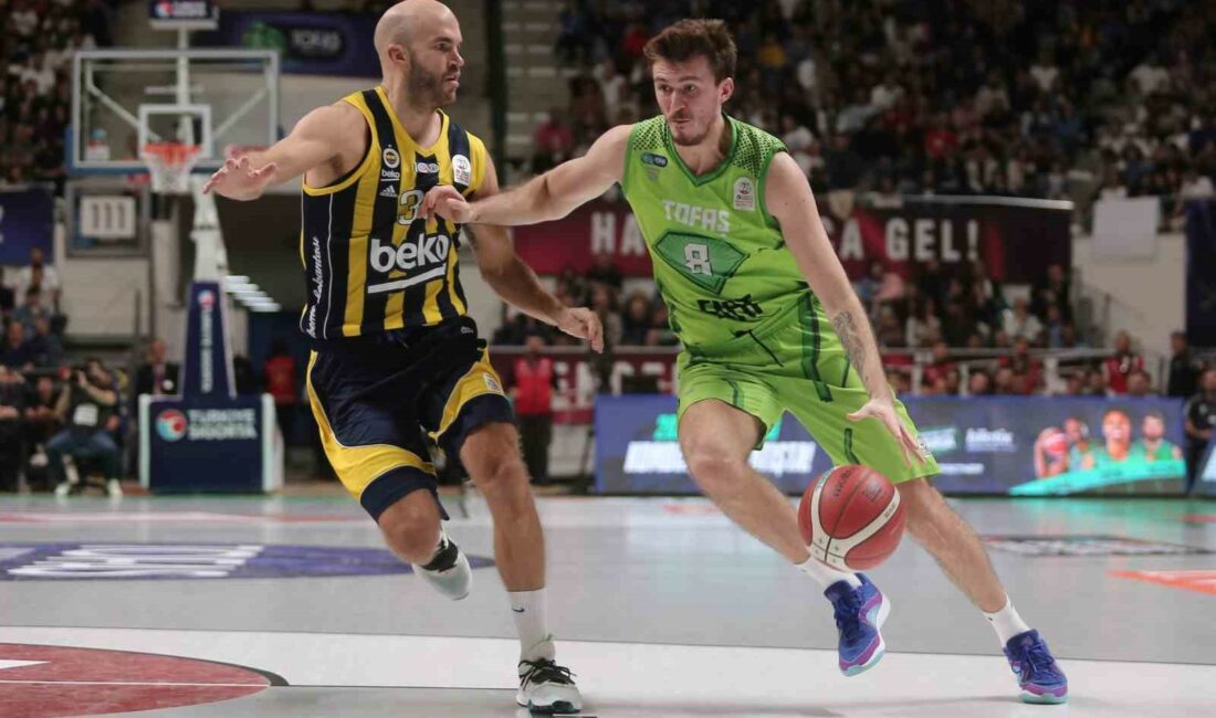 TÜRKİYE SİGORTA BASKETBOL SÜPER LİGİ'NİN 6. HAFTASINDA TOFAŞ, SAHASINDA FENERBAHÇE