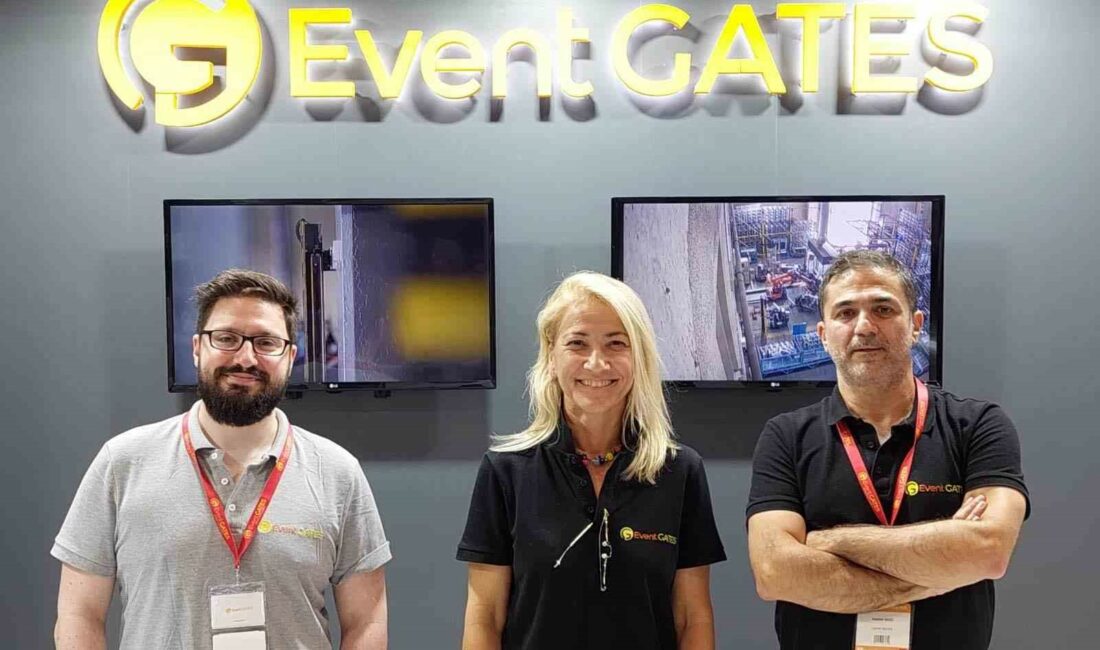 ULUTEK TEKNOPARK FİRMALARINDAN EVENT GATES,TAMAMEN ENDÜSTRİYEL ORTAMLARDAN TOPLANAN VERİLERLE OLUŞTURULAN