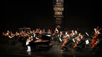 NİLÜFER BELEDİYESİ ODA ORKESTRASI ‘YÜZYILIN İZİNDE GENÇ YETENEKLER’ KONSERİYLE İZLEYENLERE