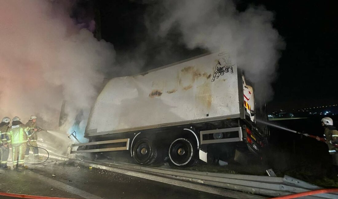 Bursa’da 2 kişinin öldüğü kamyon yangınıyla ilgili sürücü hakkında karar verildi KONTROLDEN ÇIKAN KAMYON BARİYERLERİ AŞARAK TRAFİK LEVHASINA ÇARPMIŞ, ALEV ALAN