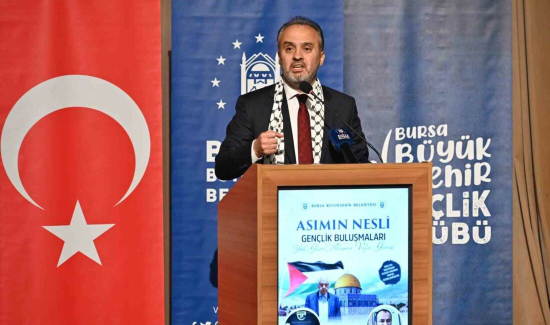 BURSA BÜYÜKŞEHİR BELEDİYESİ TARAFINDAN DÜZENLENEN ASIM’IN NESLİ GENÇLİK BULUŞMALARI’NIN KONUĞU