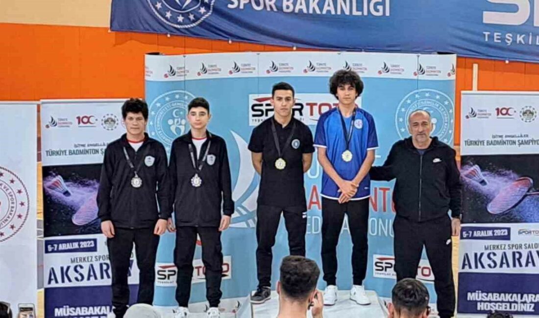 AKSARAY’DA DÜZENLENEN İŞİTME ENGELLİLER BADMİNTON TÜRKİYE ŞAMPİYONASI’NDA BURSA BÜYÜKŞEHİR BELEDİYESPORLU