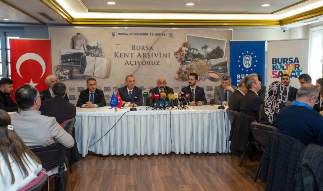 Bursa’nın dijital kent arşivi halka açıldı GEÇMİŞİ 8500 YIL ÖNCESİ NEOLİTİK DÖNEME KADAR UZANAN BURSA İLE