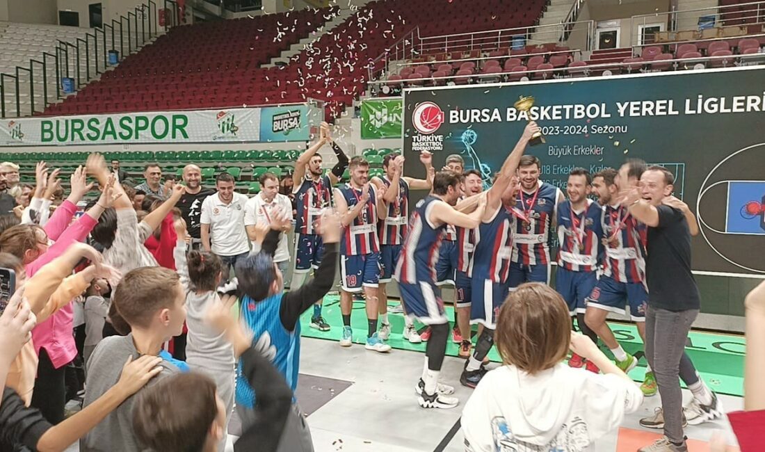 Bursa’nın şampiyon arıları… TÜRKİYE BASKETBOL FEDERASYONU TARAFINDAN ORGANİZE EDİLEN YEREL LİGLER BURSA BÜYÜK