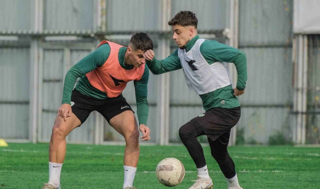 BURSASPOR'DA AFYONSPOR MAÇI HAZIRLIKLARI DEVAM EDİYOR.