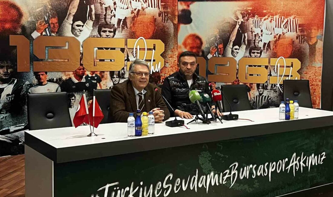 BURSASPOR BAŞKAN ADAYLIĞINI AÇIKLAYAN RAŞİT BARIŞICI, BURSASPOR 2. BAŞKANI METİN
