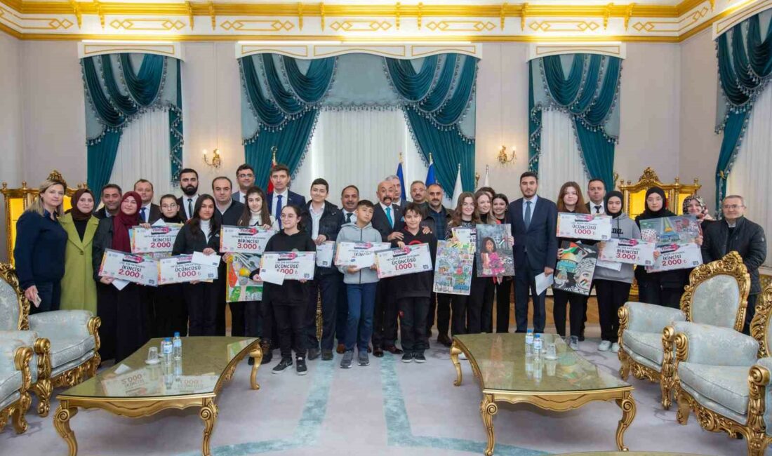 BURSA BÜYÜKŞEHİR BELEDİYESİ VE İL MİLLİ EĞİTİM MÜDÜRLÜĞÜ’NCE DÜZENLENEN “FİLİSTİN