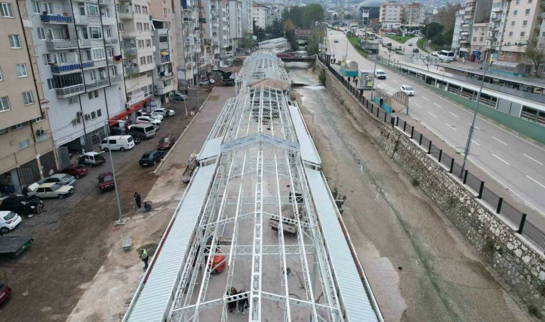 Gökdere Çarşısı gün sayıyor YILDIRIM BELEDİYESİ, KULLANIM ÖMRÜNÜ TAMAMLAYAN VE İHTİYAÇLARA CEVAP VEREMEZ DURUMDAKİ