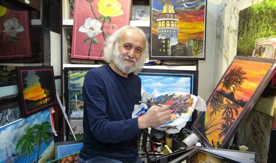 BURSA'DA FOTOĞRAFÇILIK SANATININ USTA İSİMLERİNDEN ATİLLA BOYOĞLU, AYNI ZAMANDA RESSAMLIK