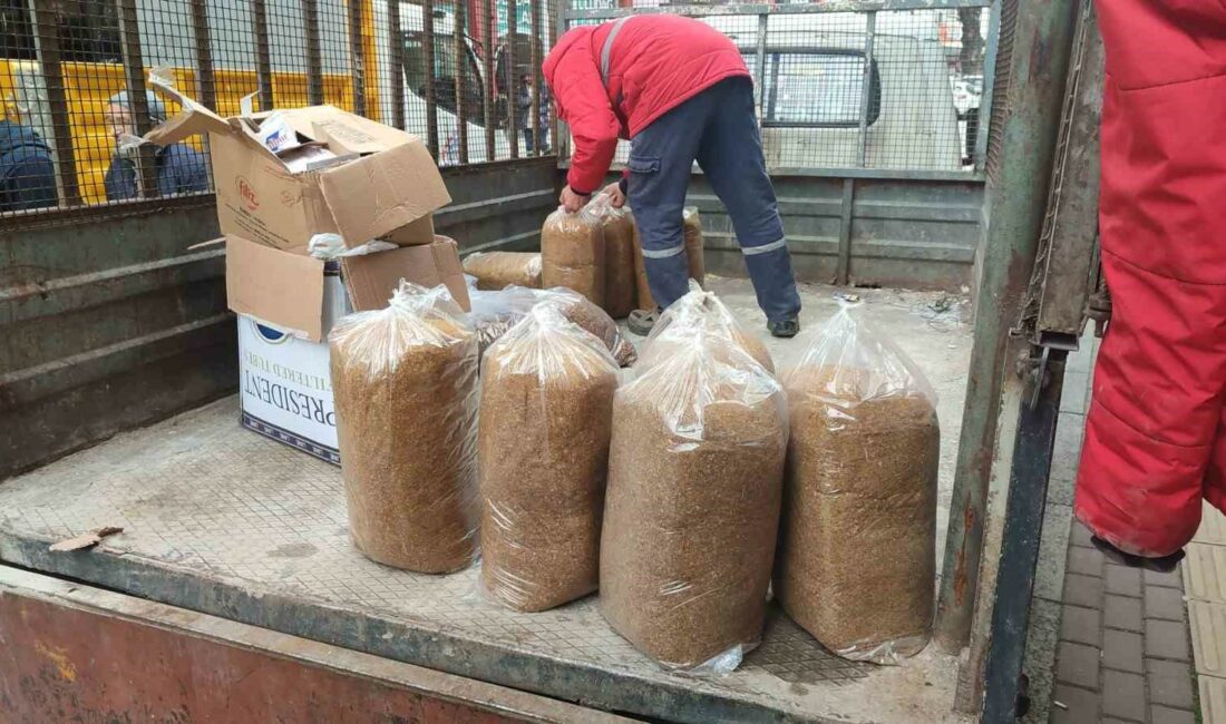 ORHANGAZİ EMNİYET MÜDÜRLÜĞÜ EKİPLERİ İLÇE MERKEZİNDE BİR DEPODA YÜKLÜ MİKTARDA