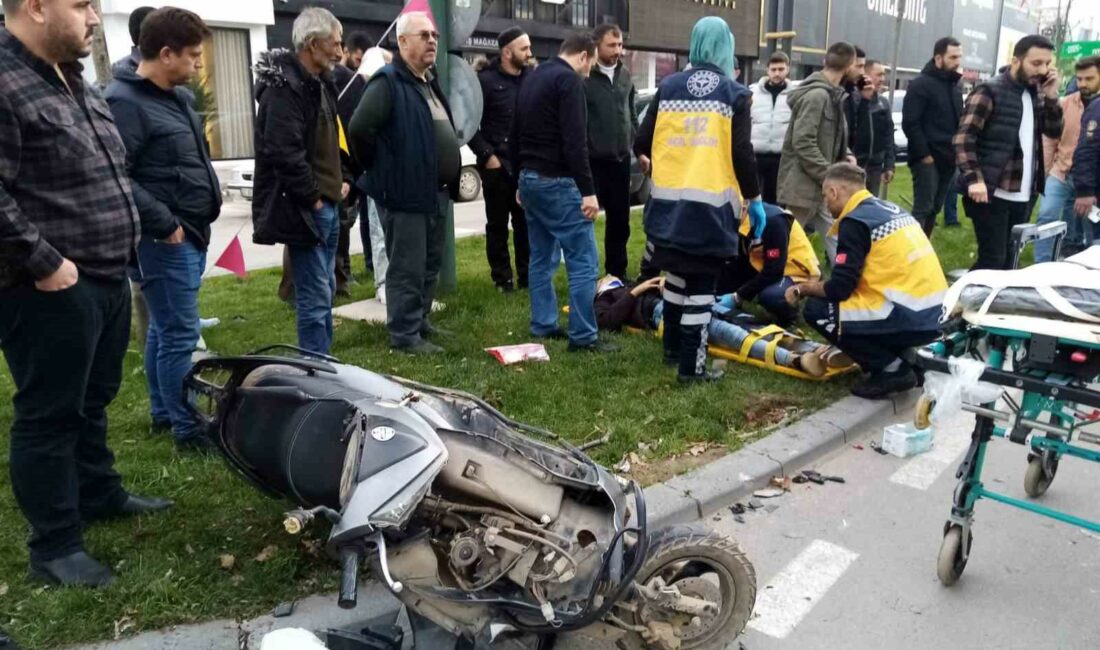 Bursa’da otomobil ile çarpışan motosikletteki 2 genç yaralandı BURSA’NIN İNEGÖL İLÇESİNDE OTOMOBİL İLE ÇARPIŞAN MOTOSİKLETTEKİ 2 GENÇ YARALANDI.
