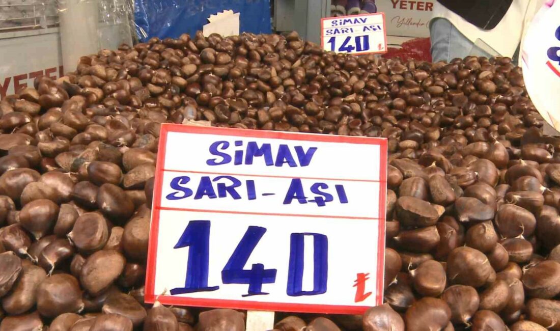 ÜLKEYE HAYVAN YEMİ OLARAK GETİRİLEN ÇİN KESTANESİ PAZARDA NORMAL KESTANE