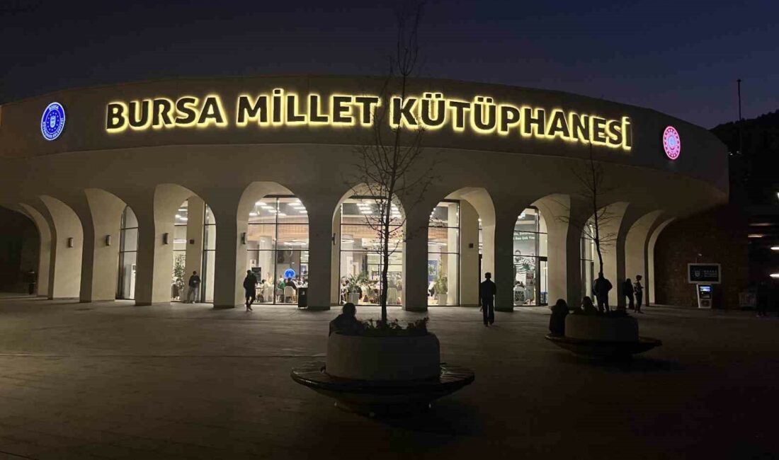 Millet Kütüphanesi artık 24 saat açık BÜNYESİNDEKİ 8 KÜTÜPHANEDE, 111 BİN BASILI KAYNAK VE 26.529 DİJİTAL