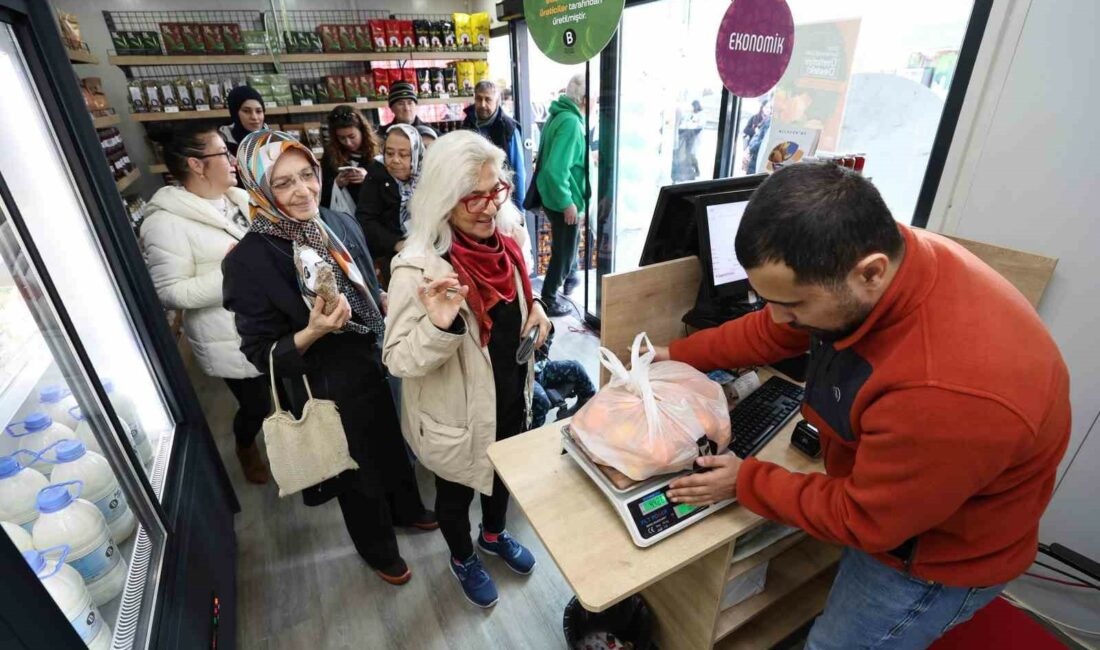 Nilüfer Bostan’ın 6. şubesi 29 Ekim Mahallesi’nde açıldı NİLÜFER BELEDİYESİ’NİN, SAĞLIKLI GIDAYI HALKLA BULUŞTURDUĞU NİLÜFER BOSTAN ŞUBELERİNE BİR