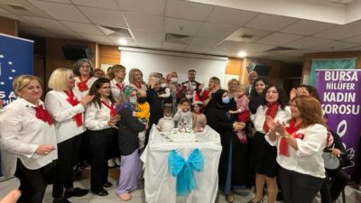 TÜM KONSERLERİNİ SOSYAL PROJELER YARARINA VEREN BURSA NİLÜFER KADIN KOROSU,