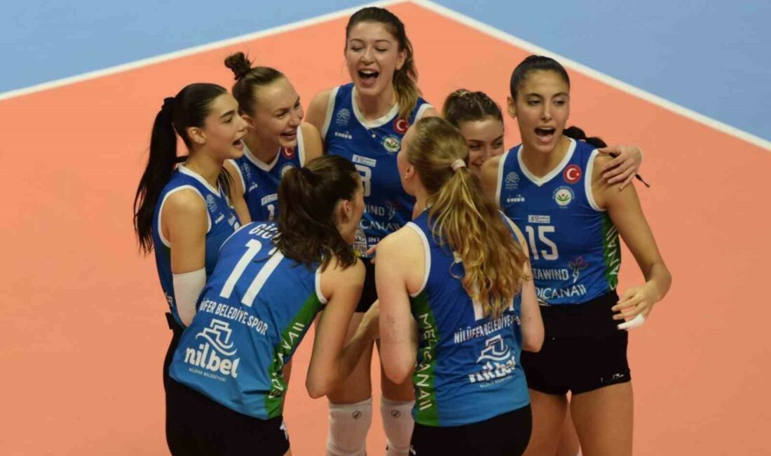Nilüfer’in sultanları CEV Challenge Cup’ta çeyrek finale yükseldi NİLÜFER BELEDİYESPOR, CEV CHALLENGE CUP SON 16 TURU RÖVANŞ MAÇINDA