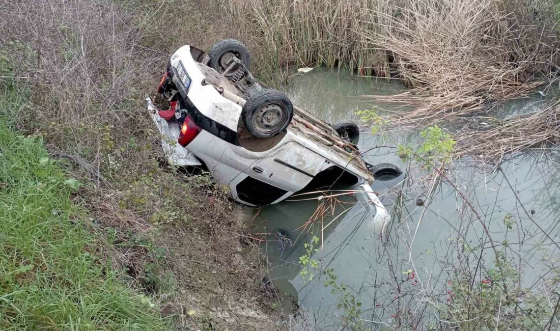 Sulama kanalında can pazarı…Böyle kurtardılar KIRSAL DEMİRELİ MAHALLESİ'NDE OTOMOBİLİN SU KANALINA DÜŞMESİ SONUCU MEYDANA GELEN