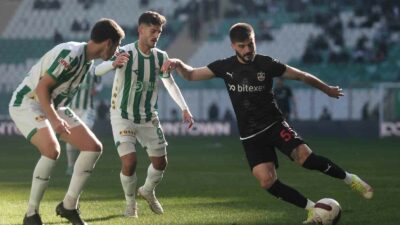 TFF 2. LİG BEYAZ GRUP 18. HAFTA MAÇINDA BURSASPOR, SAHASINDA