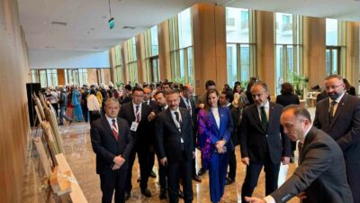 Azerbaycan’ın Şuşa şehrinde yapılan 2023 Türk Dünyası Kültür Başkenti kapanış