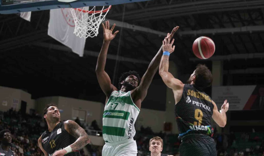 TÜRKİYE SİGORTA BASKETBOL SÜPER LİGİ’NİN 13. HAFTASINDA BURSASPOR İNFO YATIRIM