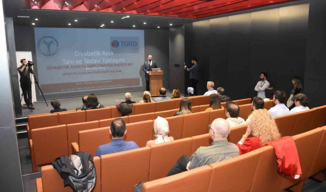 TÜRKİYE’NİN DÖRT BİR YANINDAN GELEN DOKTORLAR, DİYABET HASTALIĞI SEBEBİYLE YAPILAN