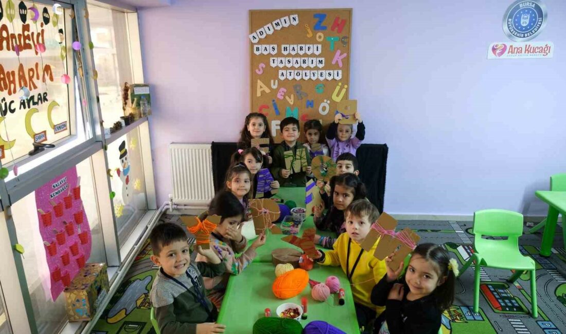 Anakucaklarında yarıyıl renkli geçiyor BURSA BÜYÜKŞEHİR BELEDİYESİ TARAFINDAN YARIYIL TATİLİNDE ÇOCUKLARIN EĞLENCELİ OLDUĞU KADAR