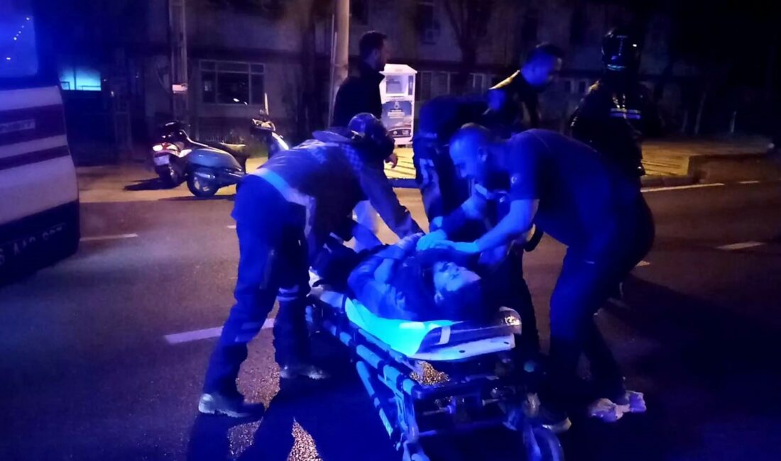 YAYAYA ÇARPAN KADIN SÜRÜCÜ GÖZYAŞLARINI TUTAMADI