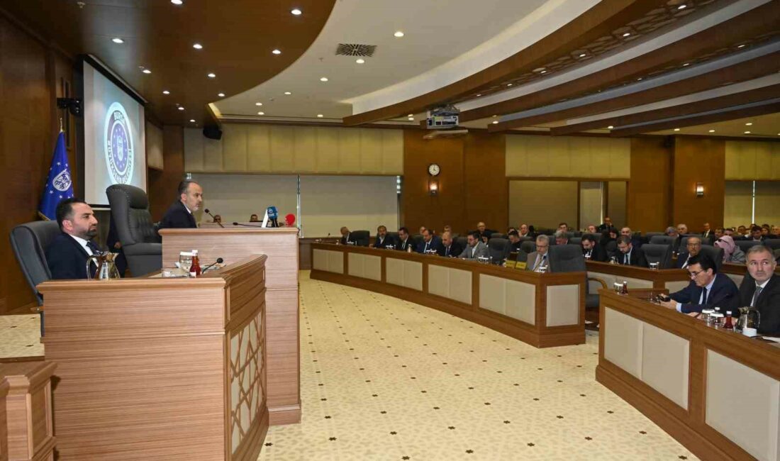 BURSA BÜYÜKŞEHİR BELEDİYE BAŞKANI ALİNUR AKTAŞ, MECLİS TOPLANTISINDA GÜNDEME GETİRİLEN