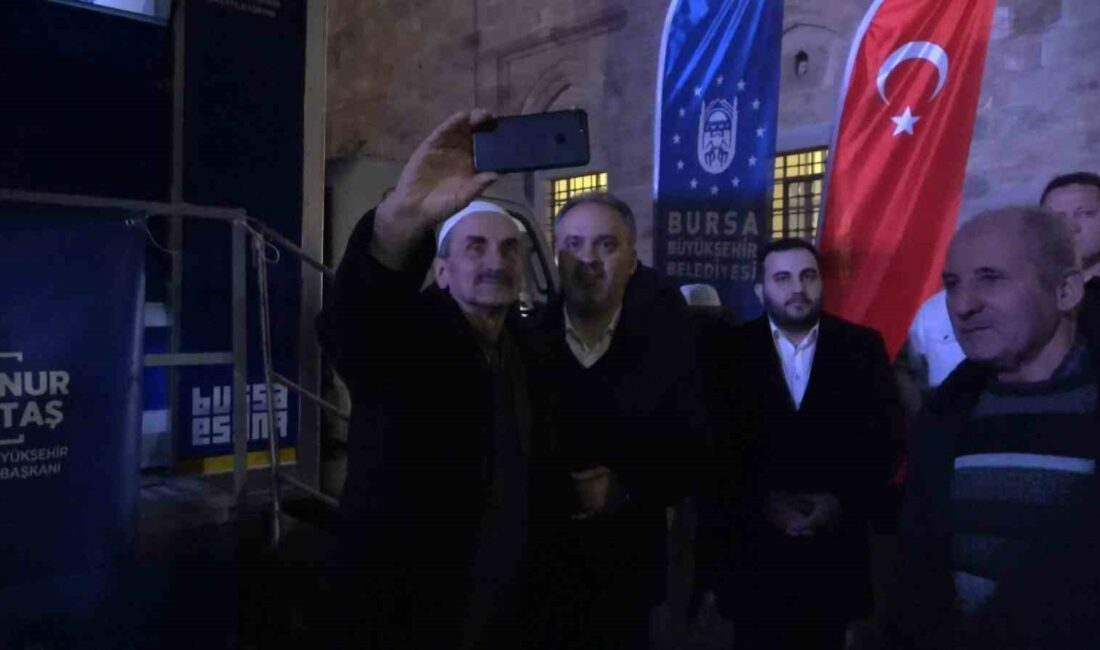 BURSA BÜYÜKŞEHİR BELEDİYE BAŞKANI ALİNUR AKTAŞ YENİDEN ADAY GÖSTERİLMESİNİN ARDINDAN