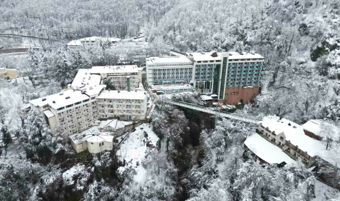 Beyaz örtüsüne kavuşan Oylat’ta yoğunluk başladı BURSA'NIN İNEGÖL İLÇESİNDE BULUNAN OYLAT KAPLICALARI'NDA YARIYIL TATİLİNE SAYILI GÜNLER