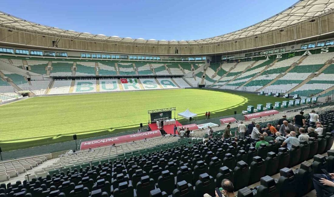 BURSASPOR KULÜBÜ'NDE 13-20 OCAK'TA OLAĞANÜSTÜ KONGRE GERÇEKLEŞECEK.